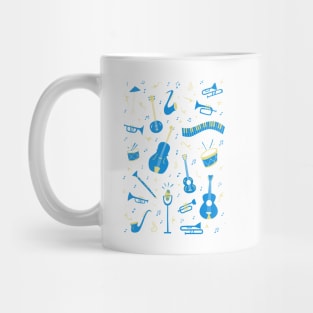 The Spirit of Jazz - Blue Mug